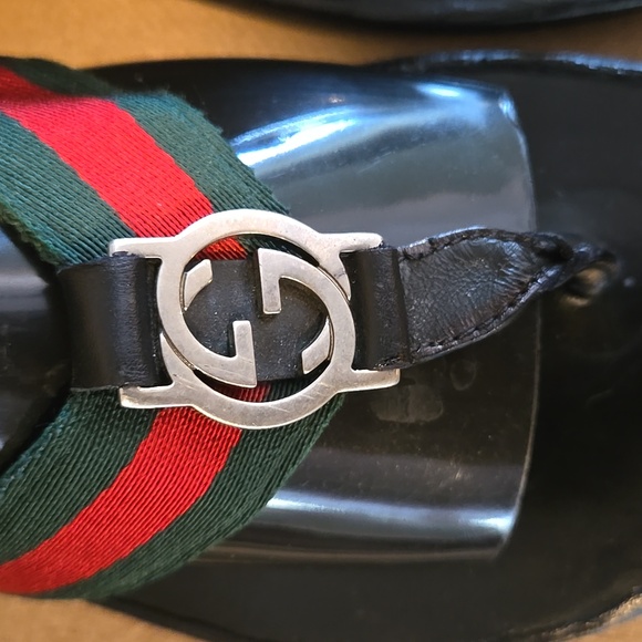 Gucci Thong Flip Flop Sandals Size Men 7 - Picture 8 of 16